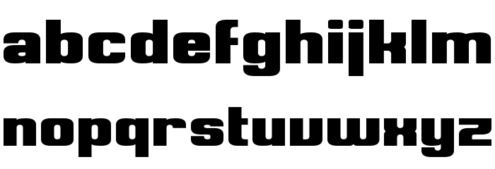 Clark Font LOWERCASE