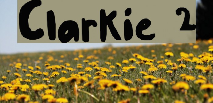 Clarkie 2 Font examples