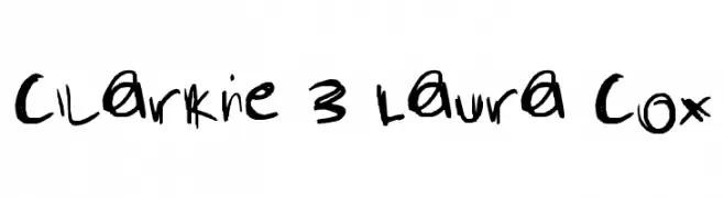 Clarkie 3 Laura Cox  تنزيل الخطوط