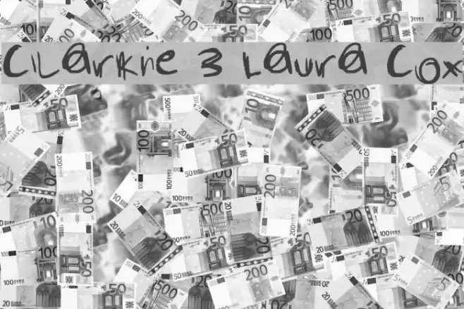 Clarkie 3 Laura Cox Шрифта examples