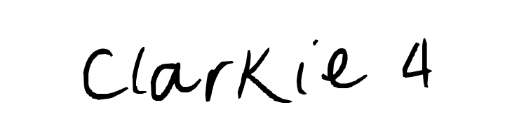Clarkie 4  Frei Schriftart Herunterladen