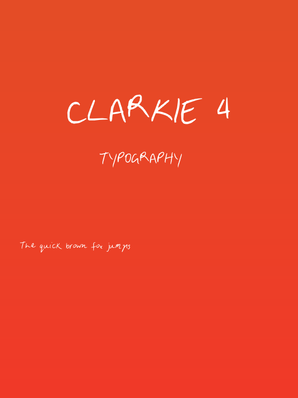Clarkie 4 Poster