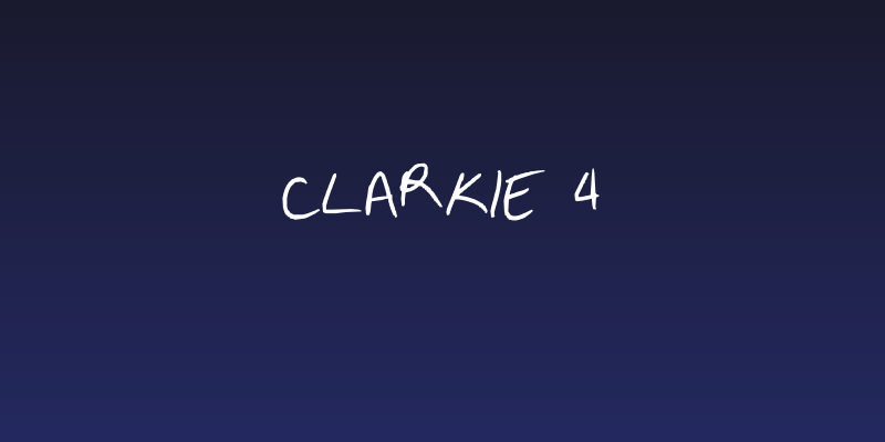 Clarkie 4 Social Header