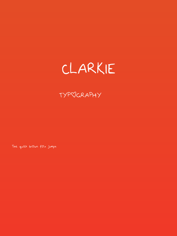 Clarkie Poster