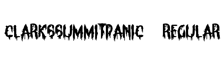 ClarksSummitPanic-Regular  Frei Schriftart Herunterladen