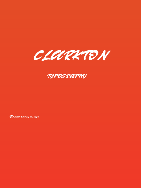 Clarkton Poster