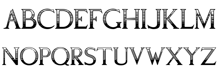 Claroscuro Regular Font LOWERCASE