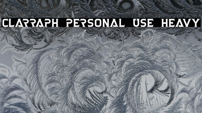 Clarraph Personal Use Heavy Example 3