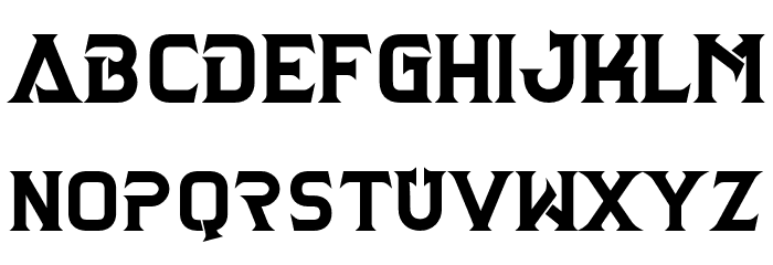 Clarraph Personal Use Heavy Font LOWERCASE