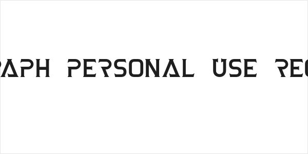 Clarraph Personal Use Regular Logo