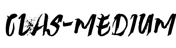 Clas-Medium  font caratteri gratis