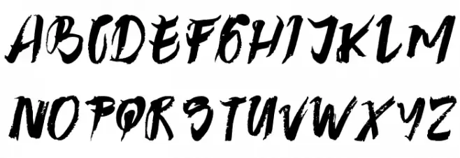 Clas-Medium Font Litere mari