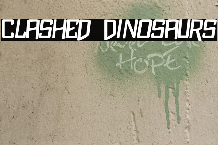 Clashed Dinosaurs Example 2