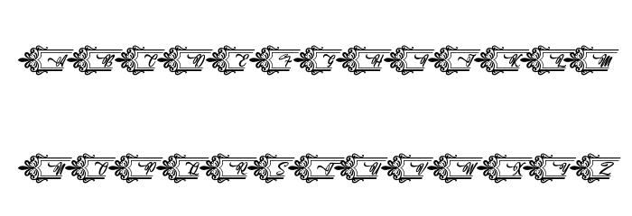 Clasicalderibbon Font OTHER CHARS