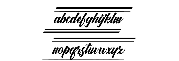 Clasicalderibbon Font LOWERCASE