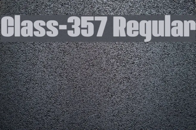 Class-357 Regular Example 2