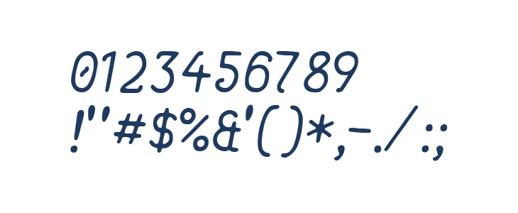 Class Variable Italic Other Characters