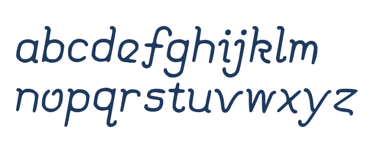 Class Variable Italic Lowercase