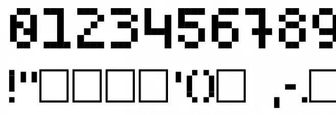 Class of '74 Font OTHER CHARS
