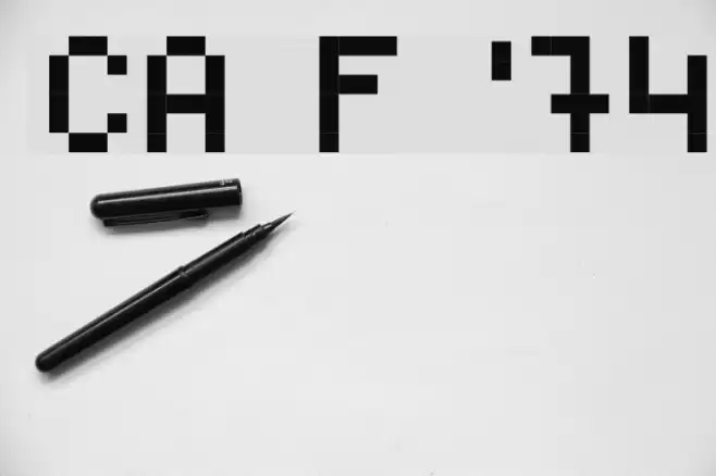 Class of '74 Font examples