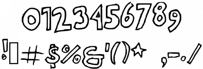 ClassProjectNBP Font OTHER CHARS