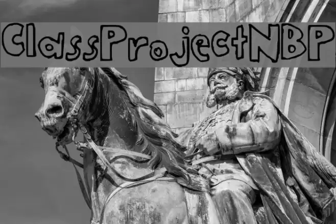 ClassProjectNBP Font examples