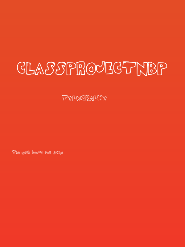 ClassProjectNBP Poster