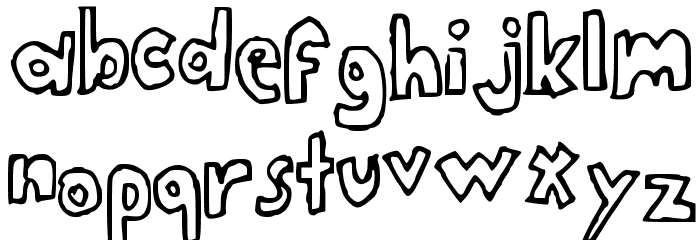 ClassProjectNBP Font LOWERCASE