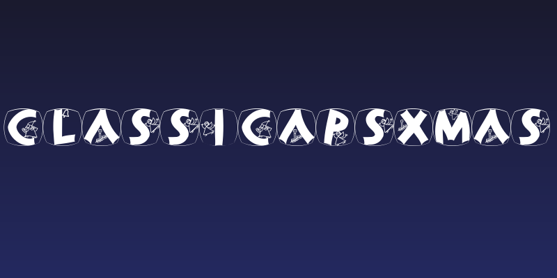 ClassiCapsXmas Social Header