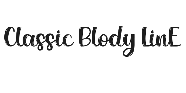 Classic Blody LinE Logo