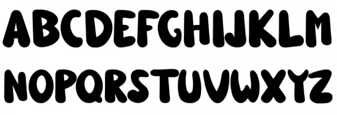 Classic Christmas Schriftart Groß