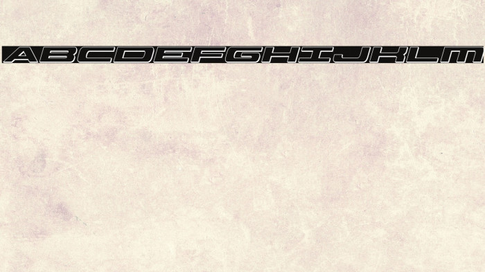 Classic Cobra 3D Italic Example 1