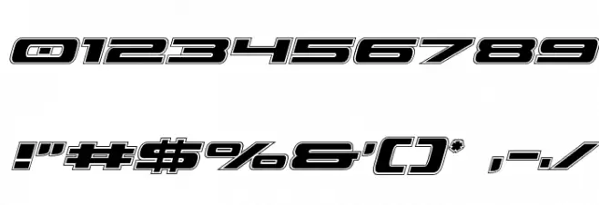 Classic Cobra Academy Italic Font OTHER CHARS