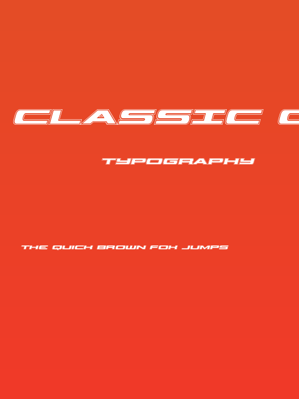 Classic Cobra Academy Italic Poster