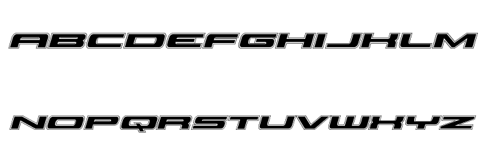 Classic Cobra Academy Italic Font LOWERCASE