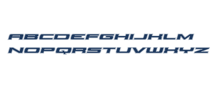 Classic Cobra Academy Italic Lowercase