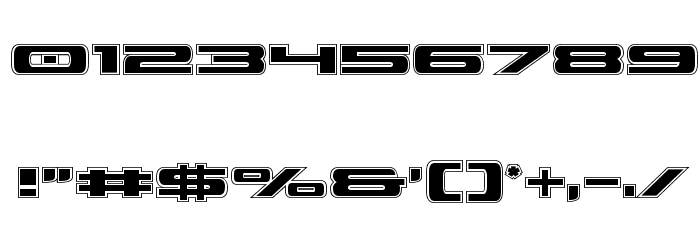 Classic Cobra Academy Font OTHER CHARS