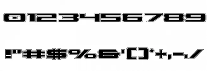 Classic Cobra Academy Font OTHER CHARS