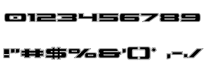 Classic Cobra Academy Font OTHER CHARS