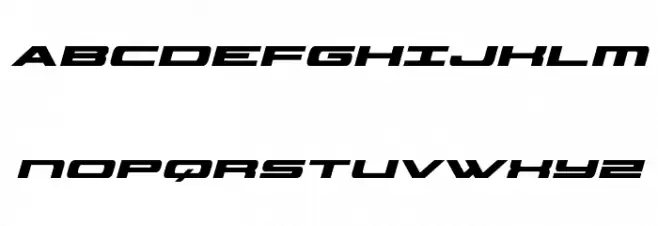 Classic Cobra Bold Italic Schriftart Groß