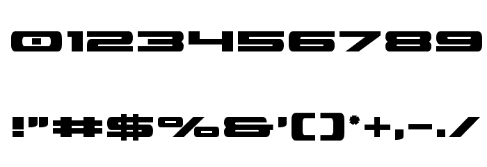 Classic Cobra Bold Font OTHER CHARS