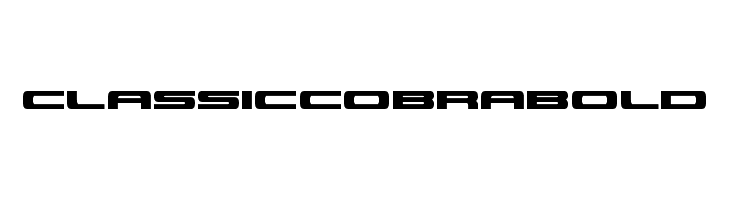 Classic Cobra Bold  font caratteri gratis