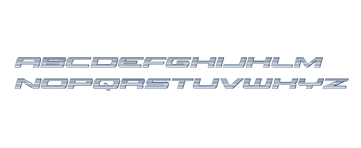 Classic Cobra Chrome Italic Lowercase