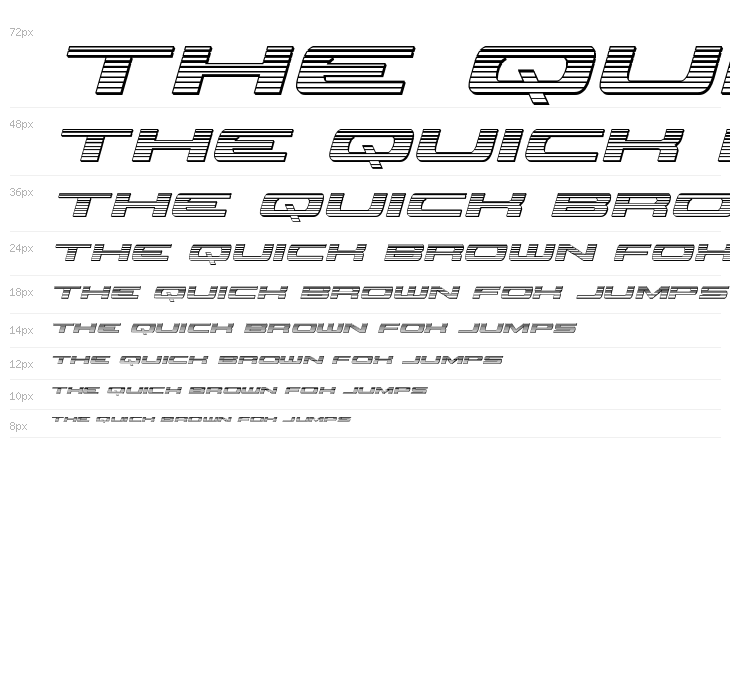 Classic Cobra Chrome Italic Waterfall