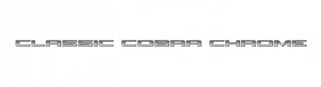 Classic Cobra Chrome  Descarca Fonturi Gratis