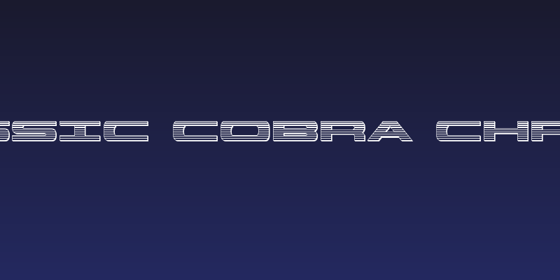 Classic Cobra Chrome Social Header