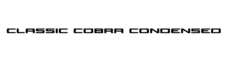 Classic Cobra Condensed  Descarca Fonturi Gratis