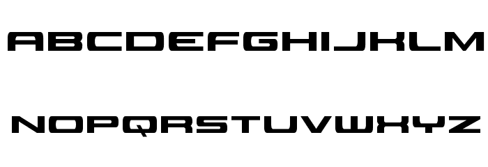 Classic Cobra Condensed Font LOWERCASE