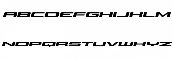 Classic Cobra Expanded Italic 字体 小写