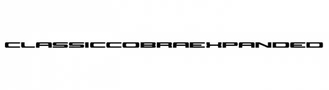 Classic Cobra Expanded  フリーフォントのダウンロード